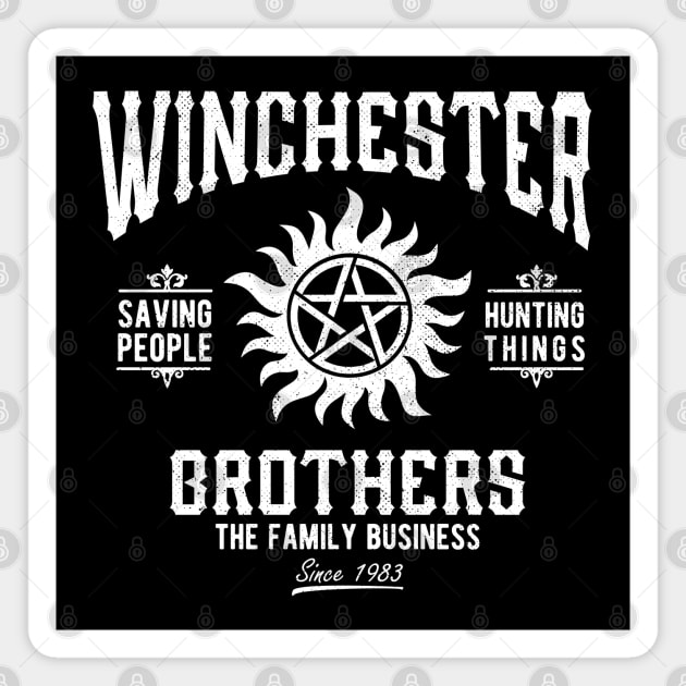 Winchester Bros Magnet by OniSide